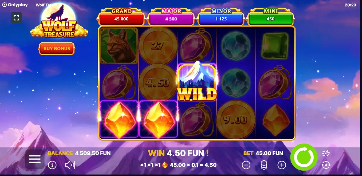 Wolf Treasure casino comparison