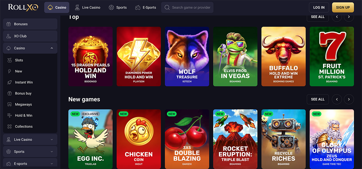 RollXO casino bonus offer with 100% deposit match RollXO casino bonus offer with 100% deposit match