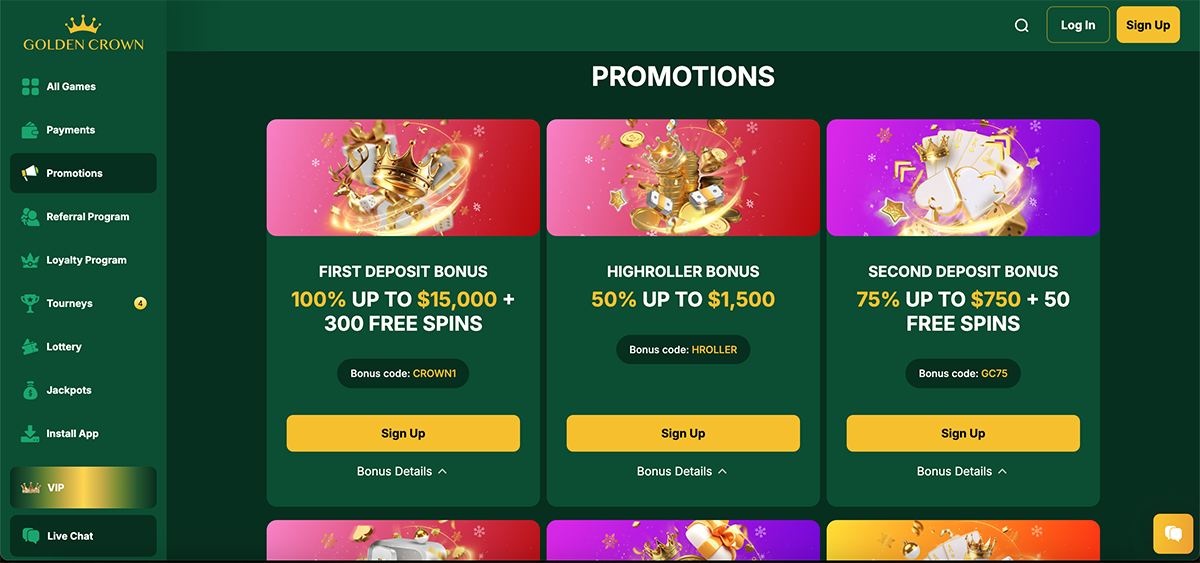 Goldencrown casino bonus offer for new players Goldencrown casino bonus offer for new players